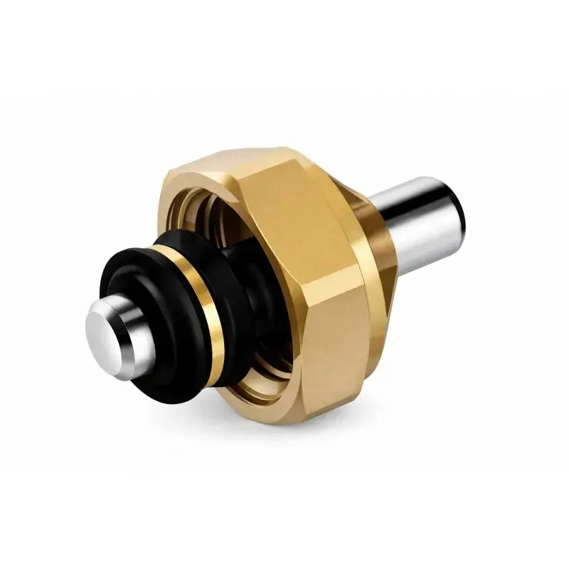 Perno de acero inoxidable con anillo de sellado O‘RING para cabeza de válvula termostática FAR 9050 Solo Oggi
