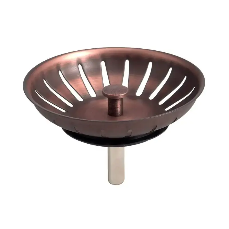 Di Tendenza Cesta de repuesto cobre viejo para desagües de fregaderos de cocina L.B. Plast DC1158-COP
