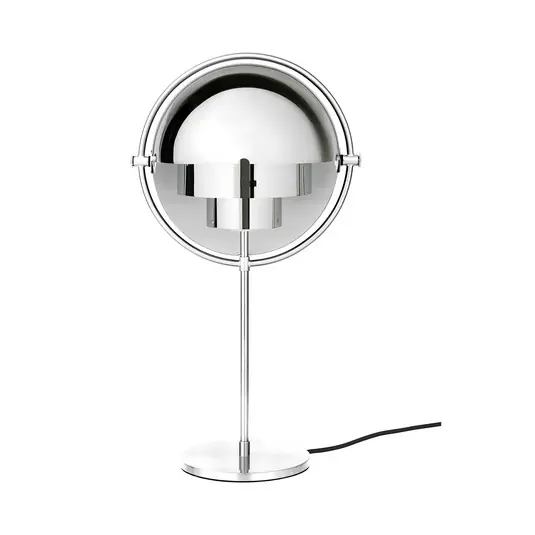 A Buon Prezzo Lampada da tavolo Gubi Lite, altezza 50 cm, cromo/cromo