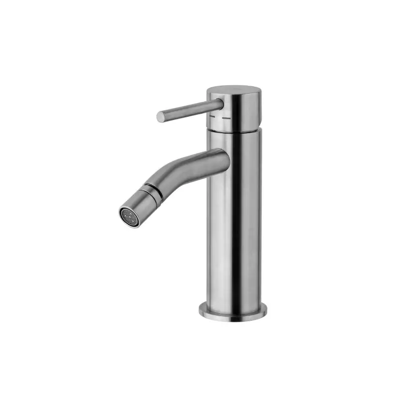 Saldi Mezclador de bidé en color acero cepillado con desagüe de 1"1/4 Paffoni Light LIG135ST