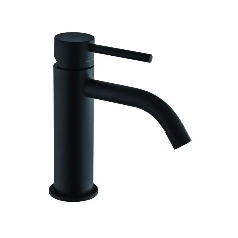 Prezzo Ridotto Monomando de lavabo negro mate sin desagüe Paffoni Light LIG071NO
