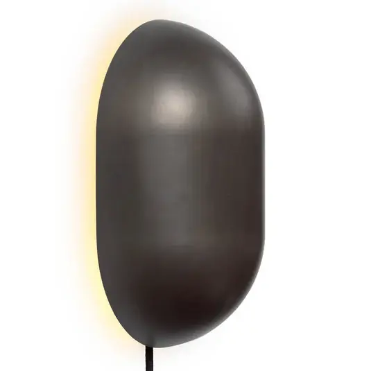 Miglior Prezzo GUBI Howard applique con spina gunmetal