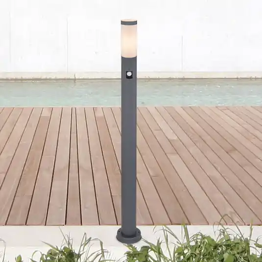 Lampione di Boston, altezza 110 cm, con sensore Di Tendenza