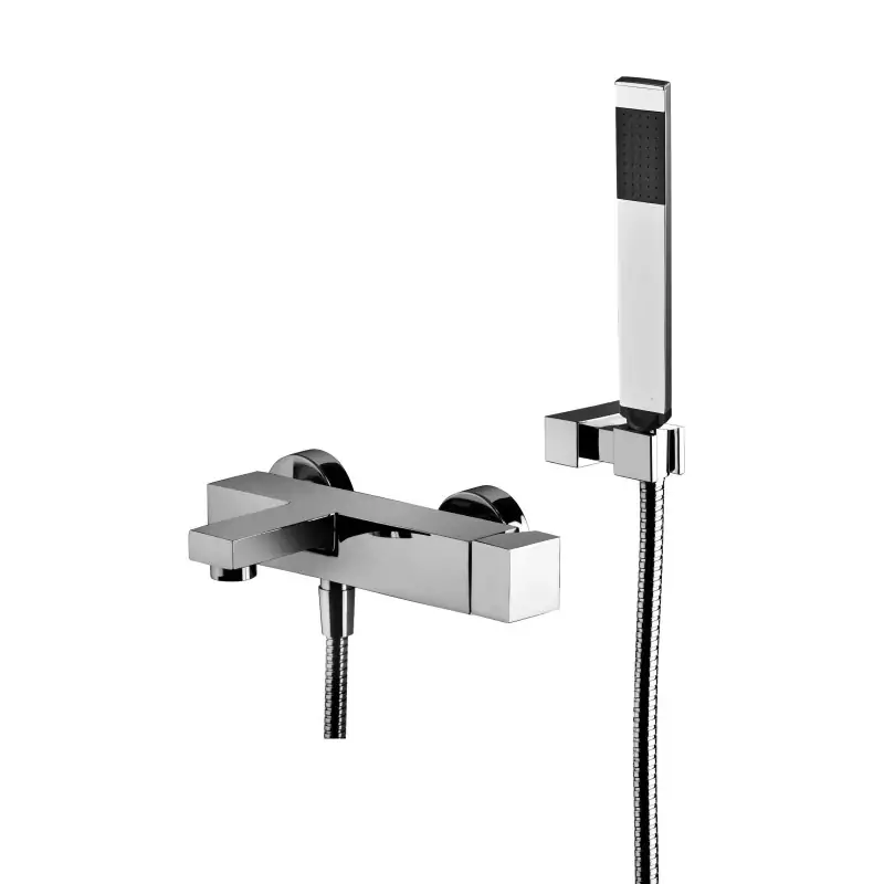 Compra Adesso Monomando baño/ducha con soporte mural articulado Paffoni ELLE EL023CR