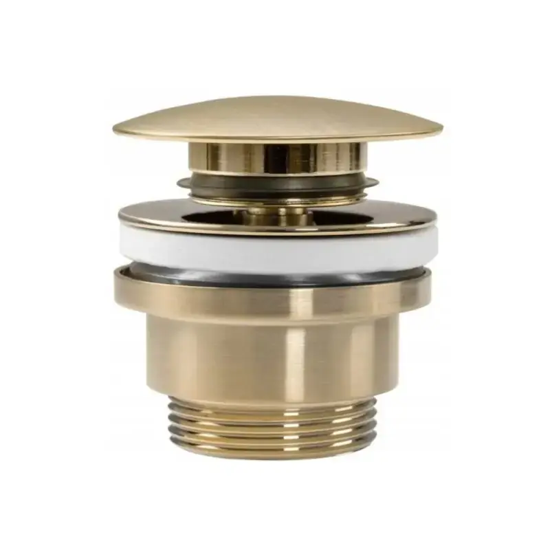 Offerta Limitata Desagüe clic-clac redondo oro cepillado clic-clac Pollini Acqua design ART 230ORS