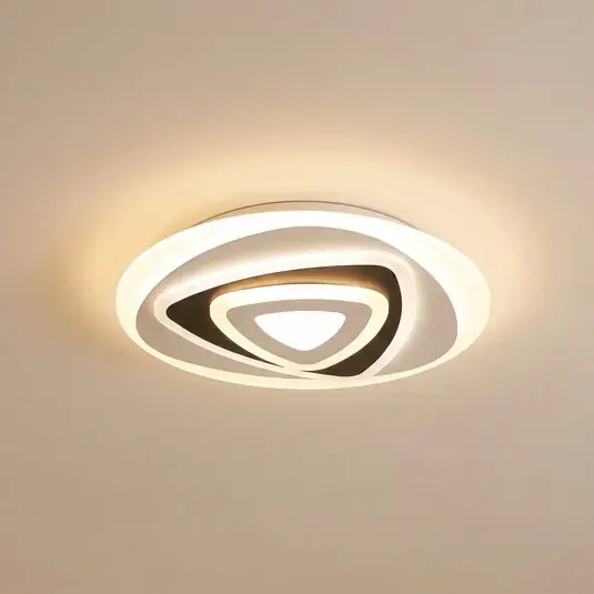 Plafoniera LED Lindby Rebeka, Ø 50 cm, CCT, telecomando Di Tendenza