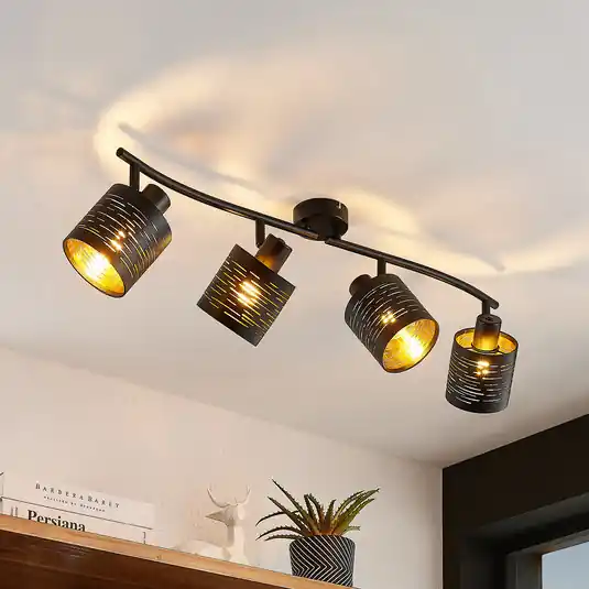 Faretto da soffitto Lindby Iolyn, 4 luci Offerta