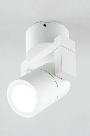 Spedizione Espresso EVN 635001 spot soffitto, IP54 rotondo bianco