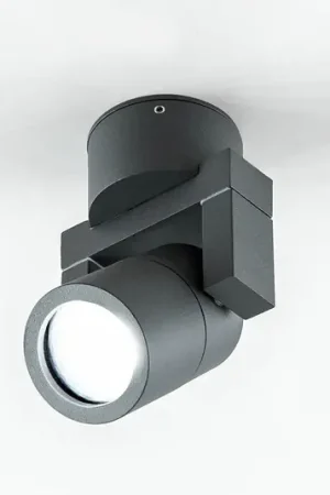 Affare EVN 635015 spot da soffitto, IP54 tondo antracite