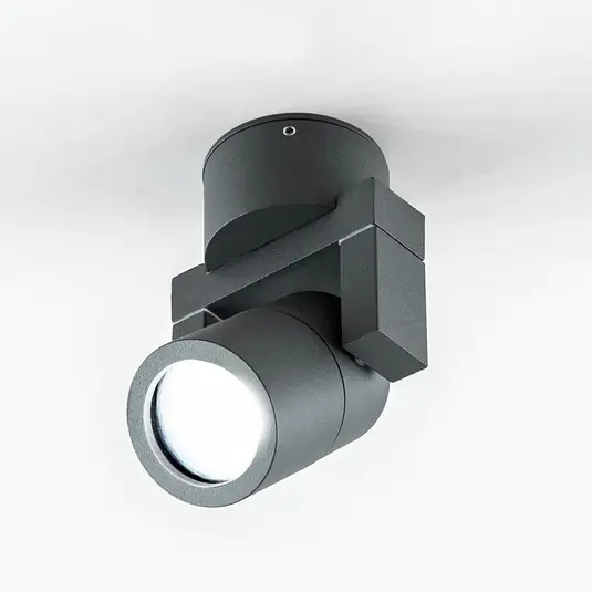 Affare EVN 635015 spot da soffitto, IP54 tondo antracite