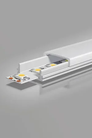 EVN APFLAT1 profilo alluminio a U 200cm, piatto Offerta Speciale