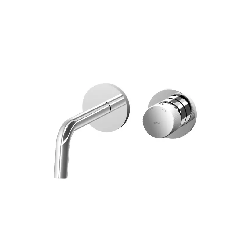 Acquista Ora Monomando mural de lavabo con caño largo 248 y placas Ø70 mm Paffoni Jo JO007CR70