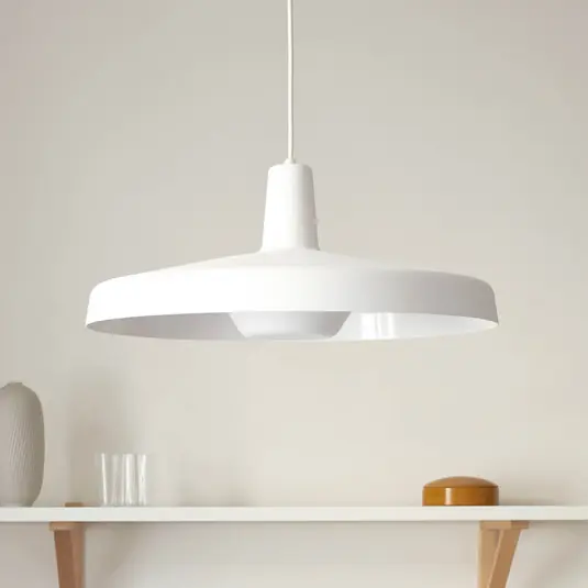 Compra Adesso GRUPA Arigato lampada a sospensione Ø 45cm bianco