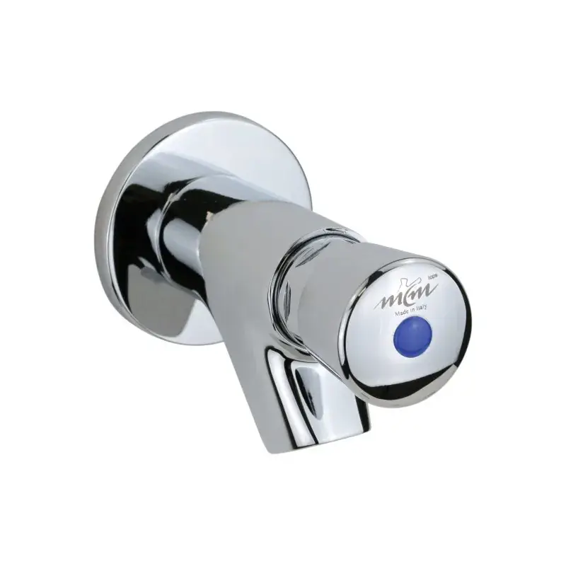 Grifo monomando con pulsador temporizado para instalación a pared MCM 900301 Saldi