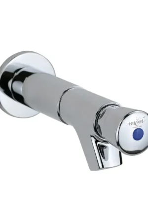 Economico Grifo monomando temporizado para instalación a pared, modelo extendido MCM 904300