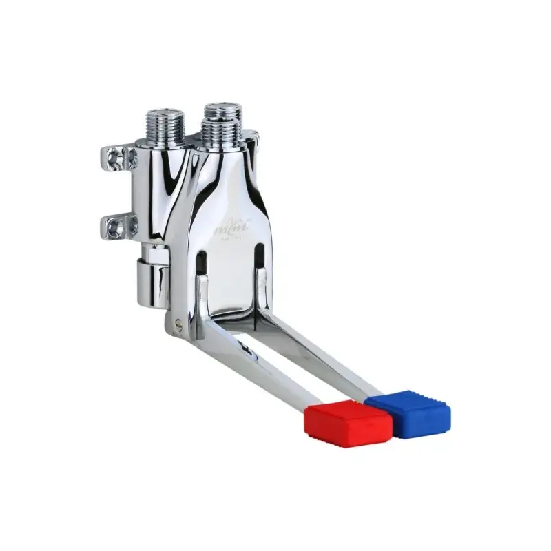 Grifo monomando temporizado de pedal para agua fría y caliente MCM 901000 Subito Disponibile