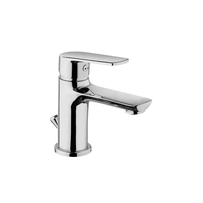 Mezclador de lavabo de latón cromado completo con accesorios Icrolla Funky 27428CR Saldi