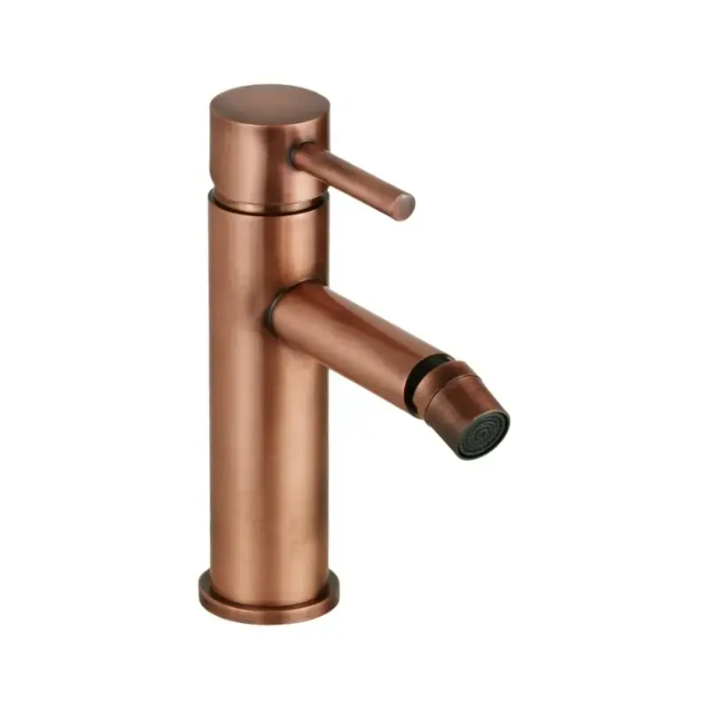 Ultima Occasione Mezclador de bidé en color cobre línea moderna Pollini Jessy MXBIMCMMCRA