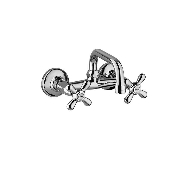 Compra Online Mezclador de fregadero de cocina de pared con caño en U Paini Liberty 17CR502