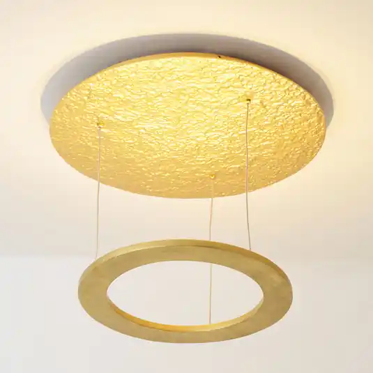 Plafoniera LED Venere, oro Prezzo Di Fabbrica