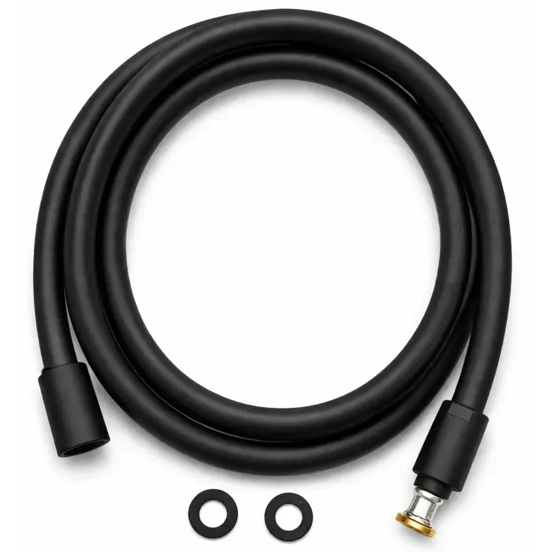 PVC flexible 200 cm en color negro mate Pollini Acqua Design FLE200NO Sconto
