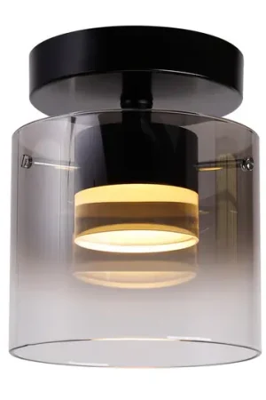 Occasione Imperdibile Plafoniera LED Salerno, 2.700 K, 1 luce, nero
