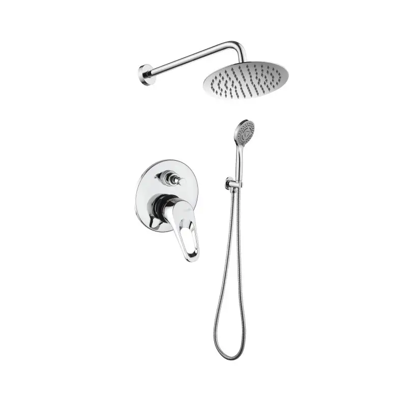 Promozione Kit de ducha completo serie Naomi Piralla Rubinetterie con rociador Ø20 KITNAOMI5CR