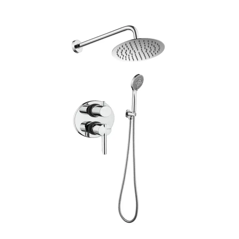 Prezzo Conveniente Grifo para ducha completo con rociador y teleducha Piralla rubinetterie Serena KITSER1CR