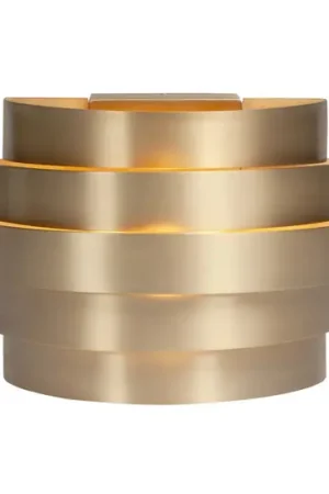 Novità Applique Scudo, ottone, larghezza 20 cm, alluminio, G9