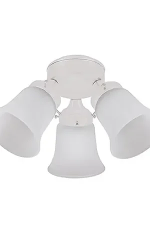 Occasione Luce per ventilatori da soffitto Hunter, bianca