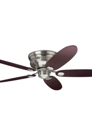 Prezzo Di Fabbrica Hunter Low Profile III - ventilatore marrone/acero