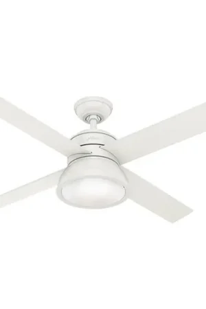 Pagamento Sicuro Hunter Loki ventilatore rovere sbiancato/bianco