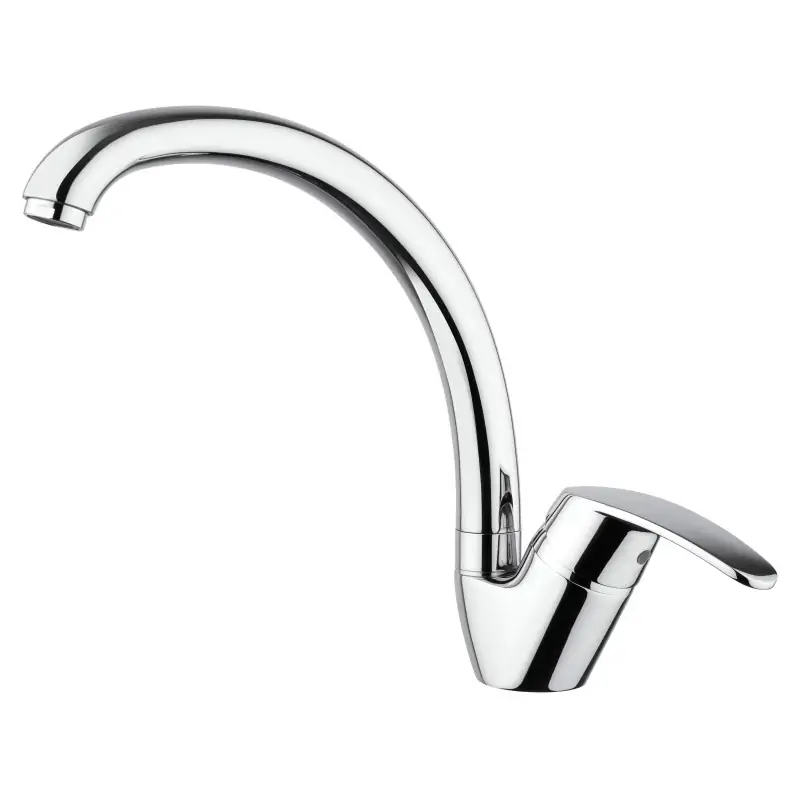 Mezclador de fregadero de cocina con caño regulable Piralla Ofelia 0FE00104A22 Offerta Lampo