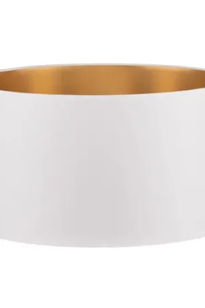 Occasione Paralume Alba, Ø 45 cm, E27, bianco/oro