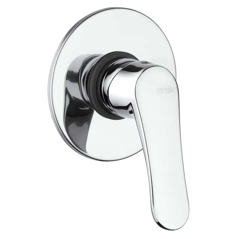 Mezclador de ducha empotrado de una salida en color cromo Piralla Attila 0AT00410A22 Subito Disponibile