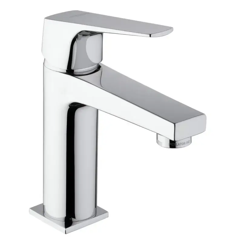 Mezclador de lavabo de latón cromado de diseño minimalista Piralla Iceberg 0IC00088A22 Prezzo Scontato