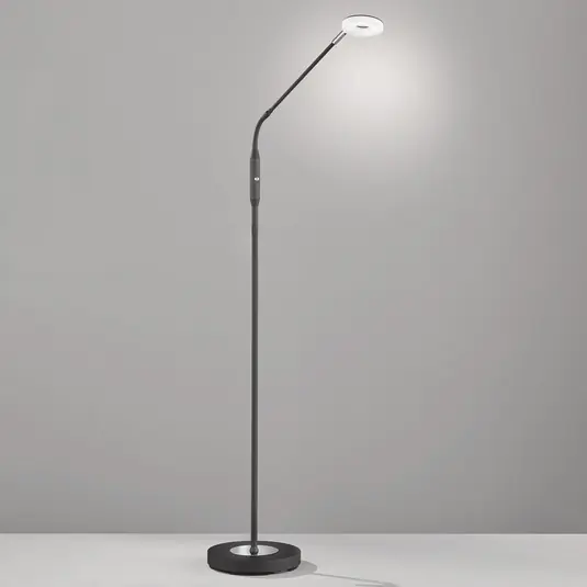Promozione Piantana LED Dent, dimming, CCT, 1 luce nero