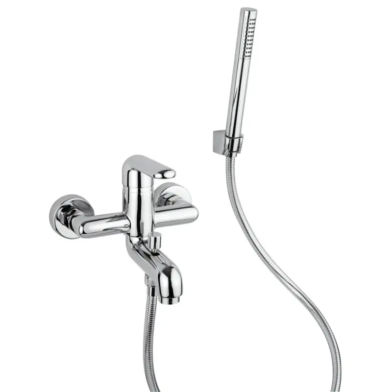 Professionale Mezclador de baño exterior con set de ducha Piralla Last 0LS00002A22