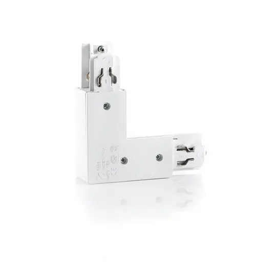 Di Tendenza Ivela 90° angolo terra interno per LKM Quadro, bianco
