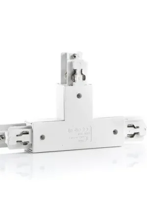 Connettore a T Ivela di terra destro, bianco Offerta Lampo
