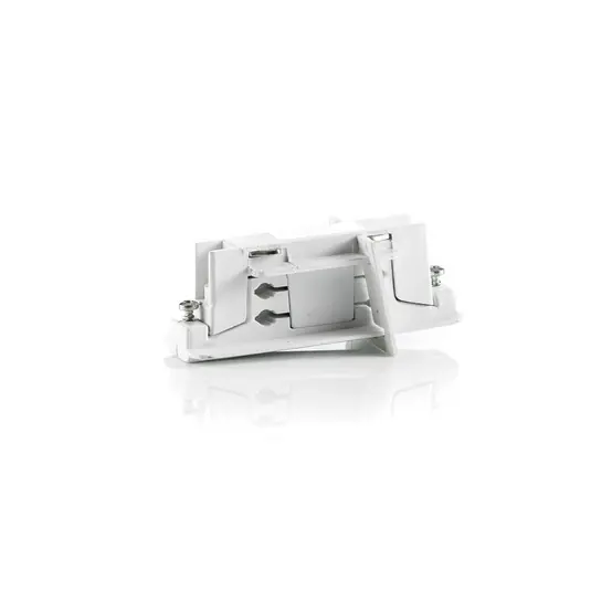 Connettore longitudinale Ivela sistema binario trifase LKM, bianco Più Venduto