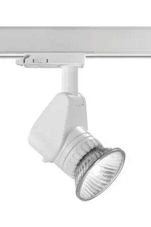 Esclusivo Ivela Ayr, faretto trifase GU10 orientabile bianco