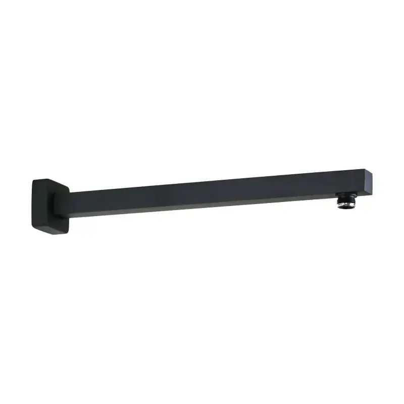 Nuova Collezione Brazo de ducha longitud 400mm en latón con fijación de seguridad, color negro mate Mamoli Mendini 00000345L40K
