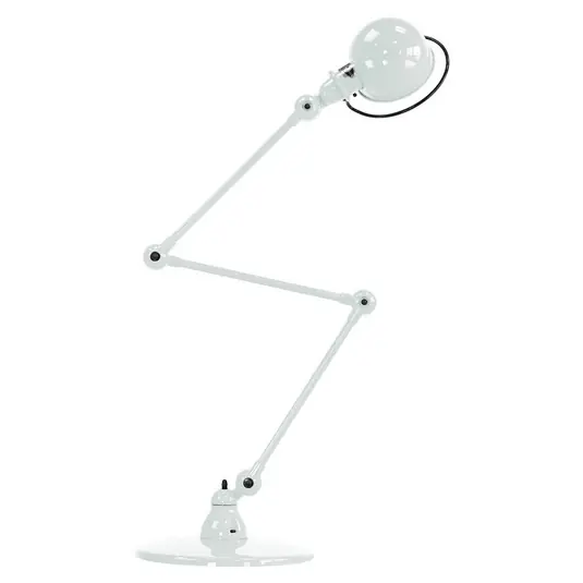 Offerta Limitata Jieldé Loft D9403 lampada da terra snodata, bianca