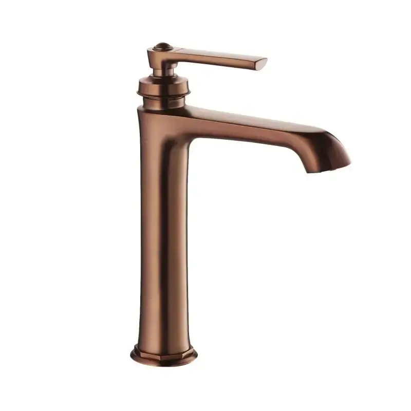 Compra Adesso Mezclador monomando alto para lavabo modelo retro color cobre Mamoli Mademoiselle 496600000009