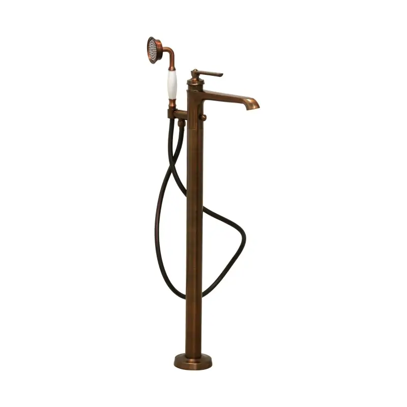 Bañera independiente instalación a suelo modelo retro color cobre Mamoli Mademoiselle 146500000009 Sconto