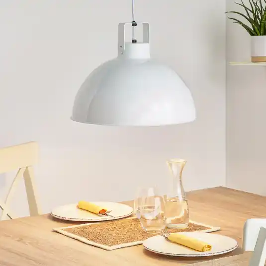 Jieldé Dante D450 sospensione bianca, Ø 45 cm Spedizione Espresso