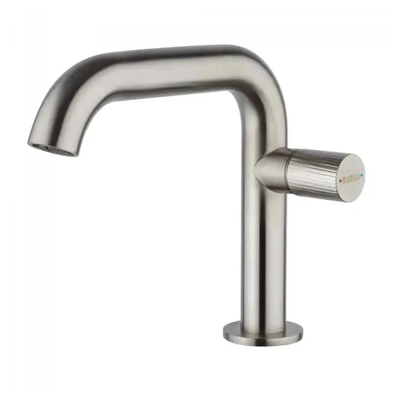 Mezclador monomando de lavabo en acero cepillado color Mamoli Tuttodunpezzo 47100000005A Miglior Prezzo