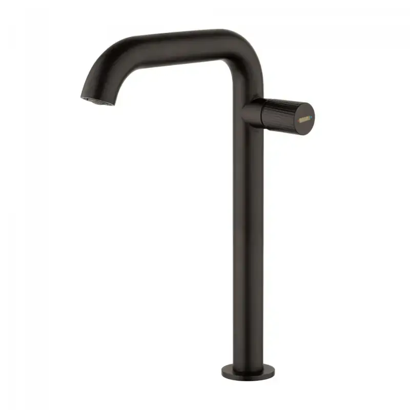 Offerta Speciale Mezclador monomando alto de lavabo en color negro mate Mamoli Tuttodunpezzo 47160000000K