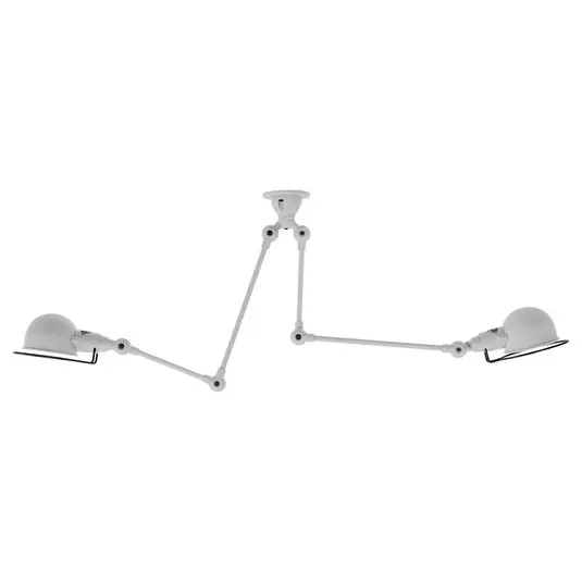 Jieldé Signal Sky3773 plafoniera, a 2 luci, grigio Saldi